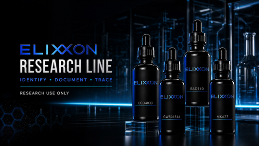 Elixxon research catalog lineup for qualified laboratory research