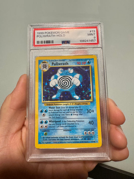 Pokemon - Poliwrath PSA 9
